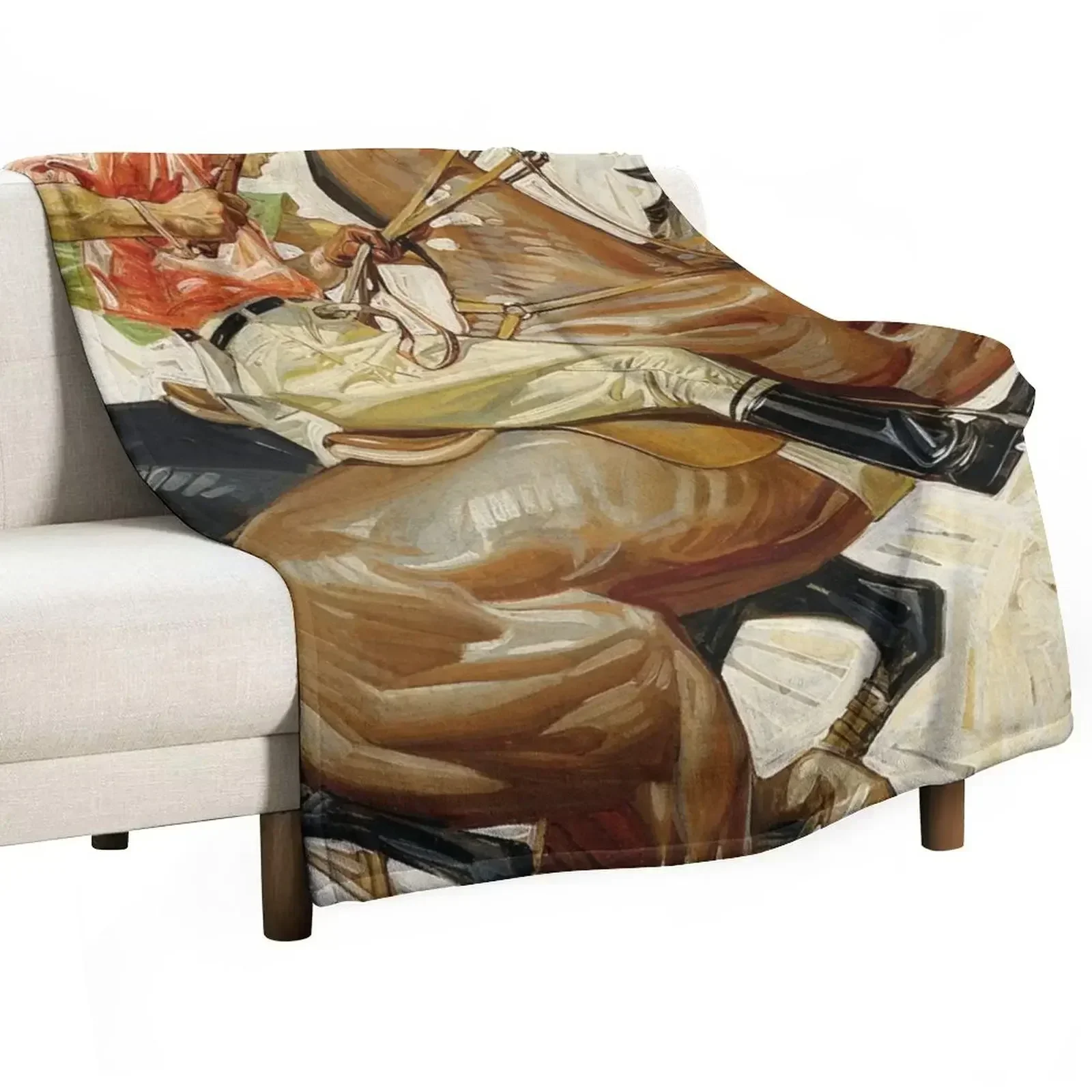 Джозеф Кристиан лейендер плейеры поло на лошади реклама Kuppenheimer (1914) плед для