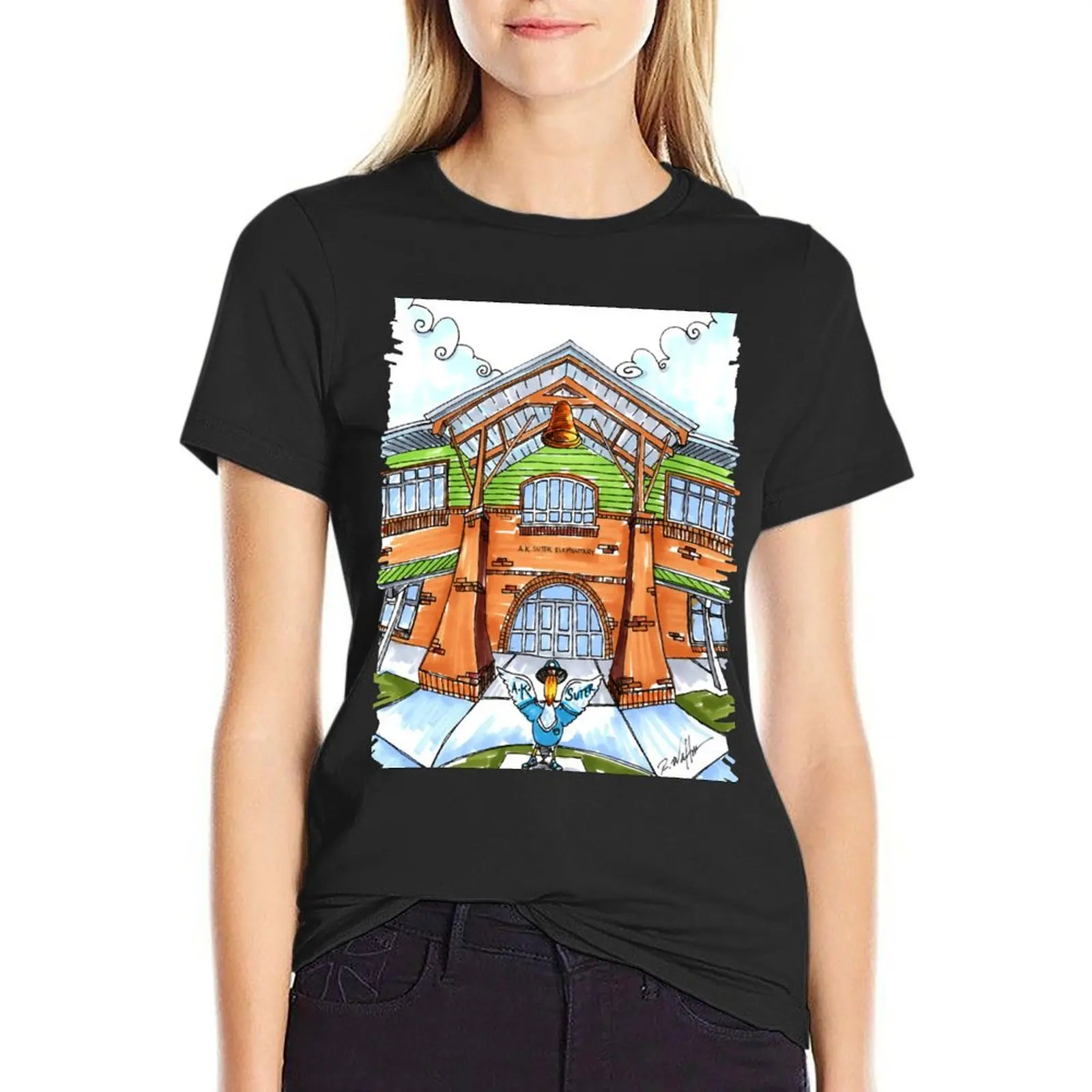 A.K. Suter одежда для начальной школы с акварельными цветами женская в стиле хиппи