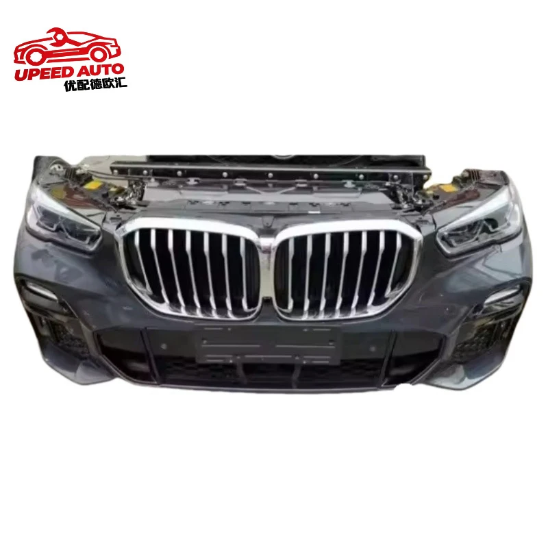 Фото Подходит для BMW X7, G07: накладка на бампер, передний бампер в сборе, капот, крыло, оригинальные детали кузова с разборки. №4