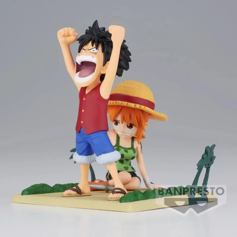 В наличии оригинальная подлинная игрушка BANPRESTO WCF LOG STORIES Nami Monkey D Luffy аутентичная