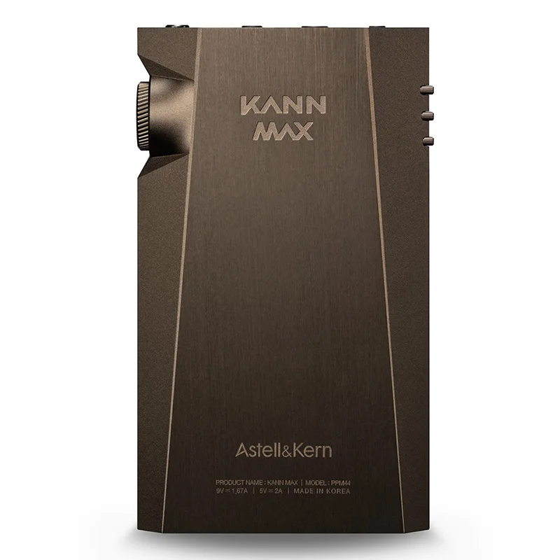 Аудиоплеер высокого разрешения IRIVER Astell&Kern Kann Max с нативной поддержкой DSD256, Bluetooth 5.0, двойным ЦАПом и сбалансированным выходом 4.4 мм.