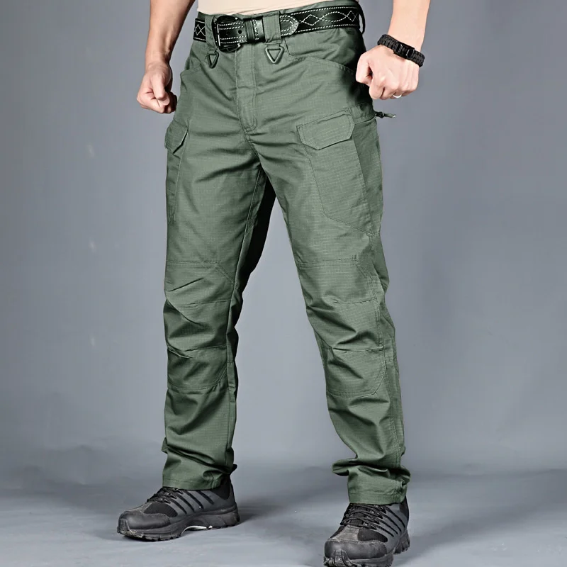 

Tactical Cargo Pants Men Military Waterproof SWAT Combat Trousers Breathable Army Pant Mens Male Multiple Pocket Work Joggers