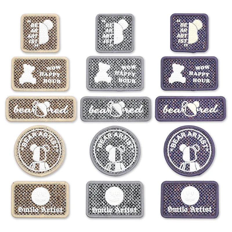 

15/200pcs exquisite high-end patches 3D premium Cloth Patch Sew on knitting Patches Applique Clothing Cartoon DIY Garment Decor