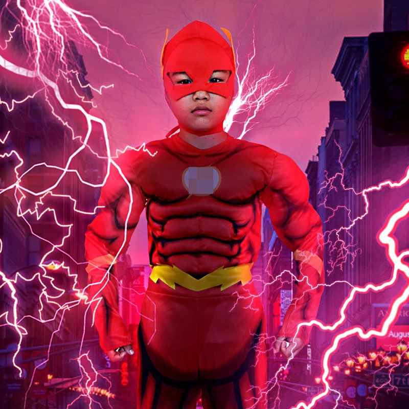 Костюм Косплей Детский из аниме мигающая мускула