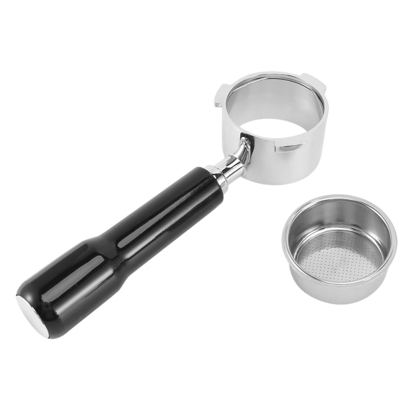 

Bestcoffee фильтр без дна 51 мм для Delonghi EC680 / EC685, съемный держатель фильтра без дна с корзиной фильтра