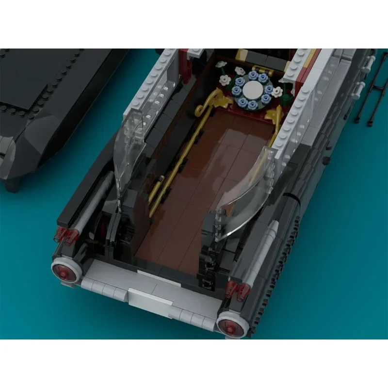 Женский черный призрачный автомобиль гоночный спортивный строительный блок