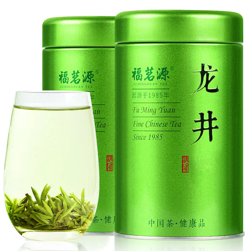 

Tea Longjing Green Tea 2022 New Tea Authentic Longjing Luzhou Flavor Gift Box 125g/can