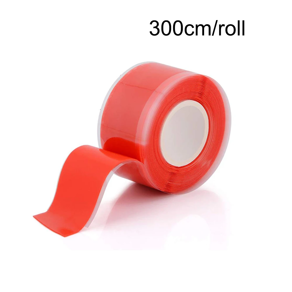 

Термостойкая САМОНАГРЕВАЮЩАЯСЯ силиконовая лента, 300 см, тепловая пистолет, сохраняющая тепло лента, электрическая изоляционная ремонтная лента, автомобильная пленка, аксессуары