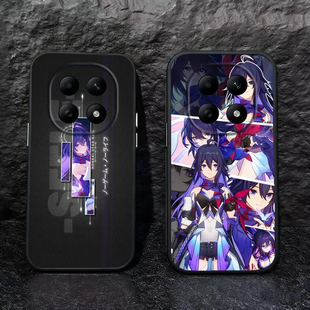 Фото Чехол для телефона Honkai Star Rail Seele, мягкий черный чехол для телефона Redmi Note15 11 12 13 14Pro Plus S 5G 14C A3 №1