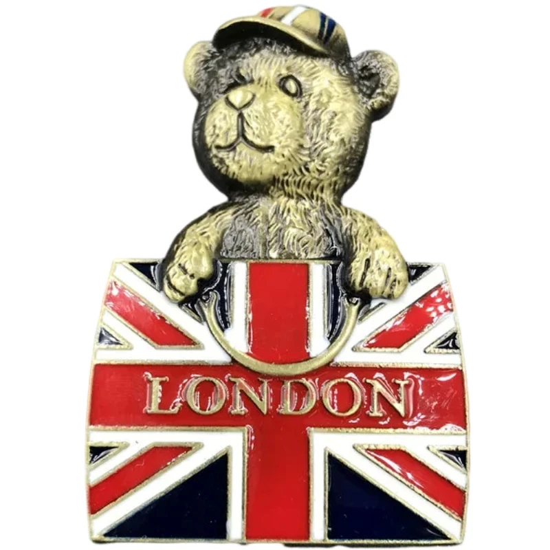 Магнитный сувенир на холодильник ОАЭ США Аляска Нью-Йорк Париж Италия Лондон