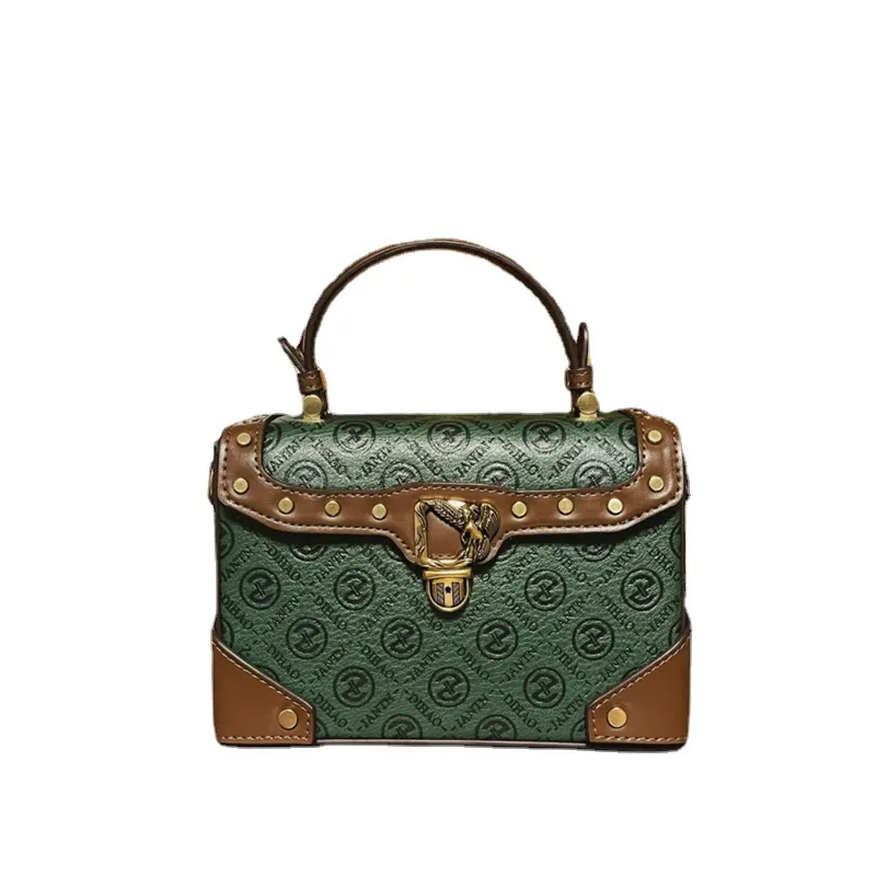 Luxury brand Wizard of Oz retro box bag women's bag 2023 new high-end luxury one-shoulder cross-body crossbody bags for