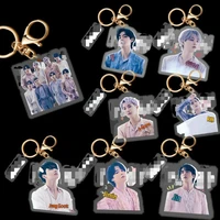 kpop bangtan boys new album proof acrylic exquisite doll keychain pendant backpack decoration accessories gifts jimin suga jin v