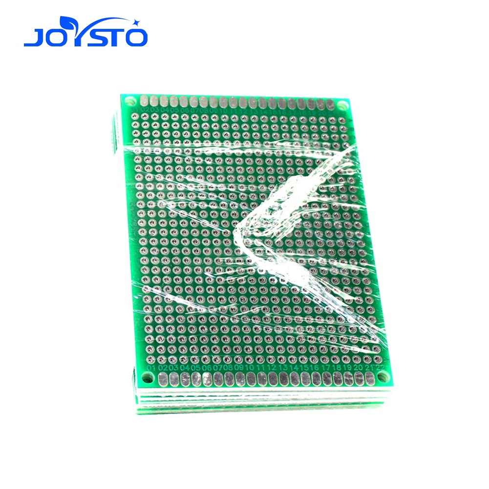 5 шт./лот 4*6 см двусторонний медный прототип печатной платы универсальная