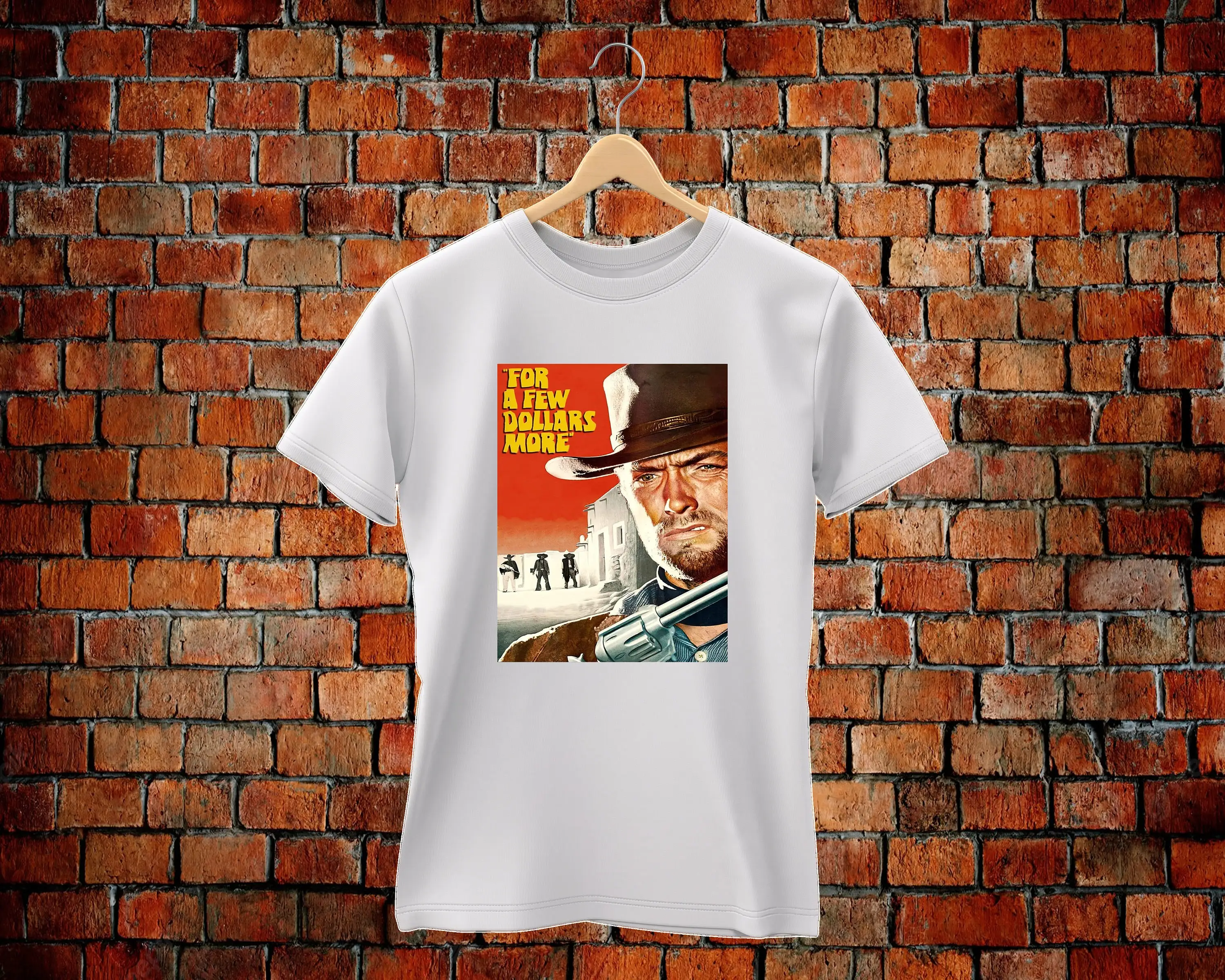 Футболка Для нескольких долларов в стиле вестерн Клинт Иствуд