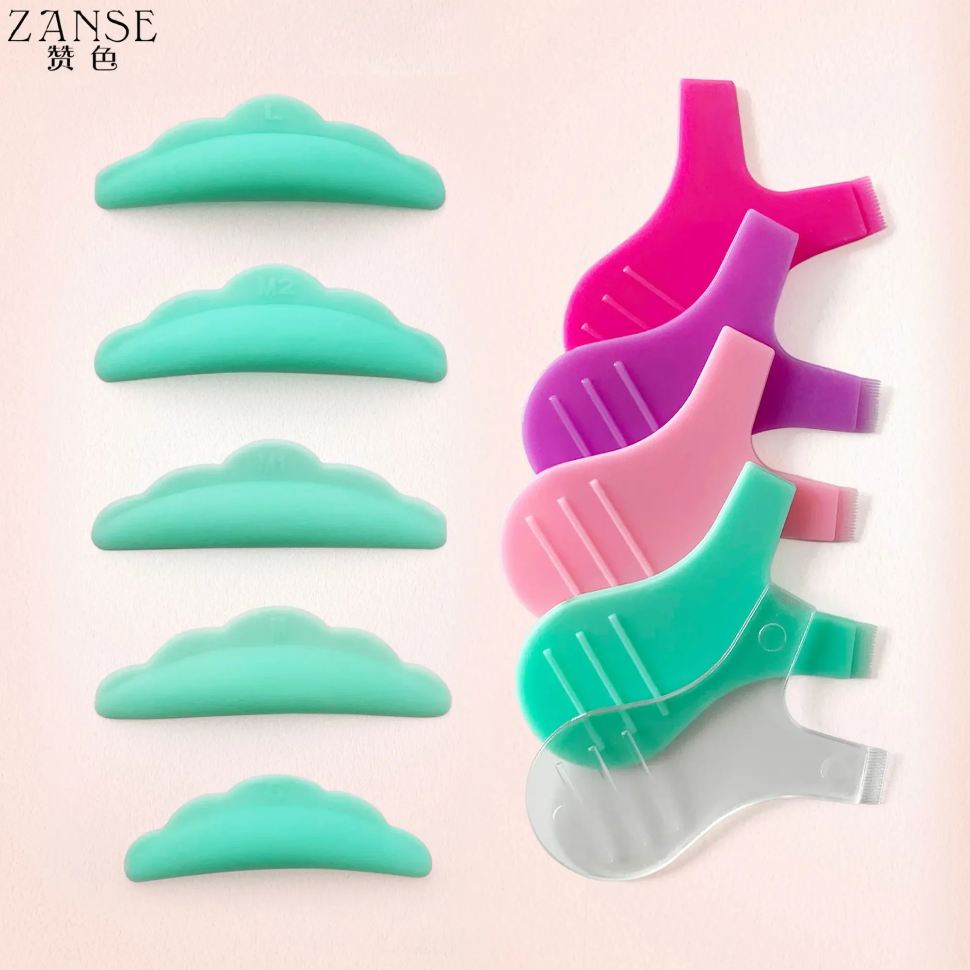 Принадлежности для наращивания ресниц подушечки силиконовые защитные Y-образная