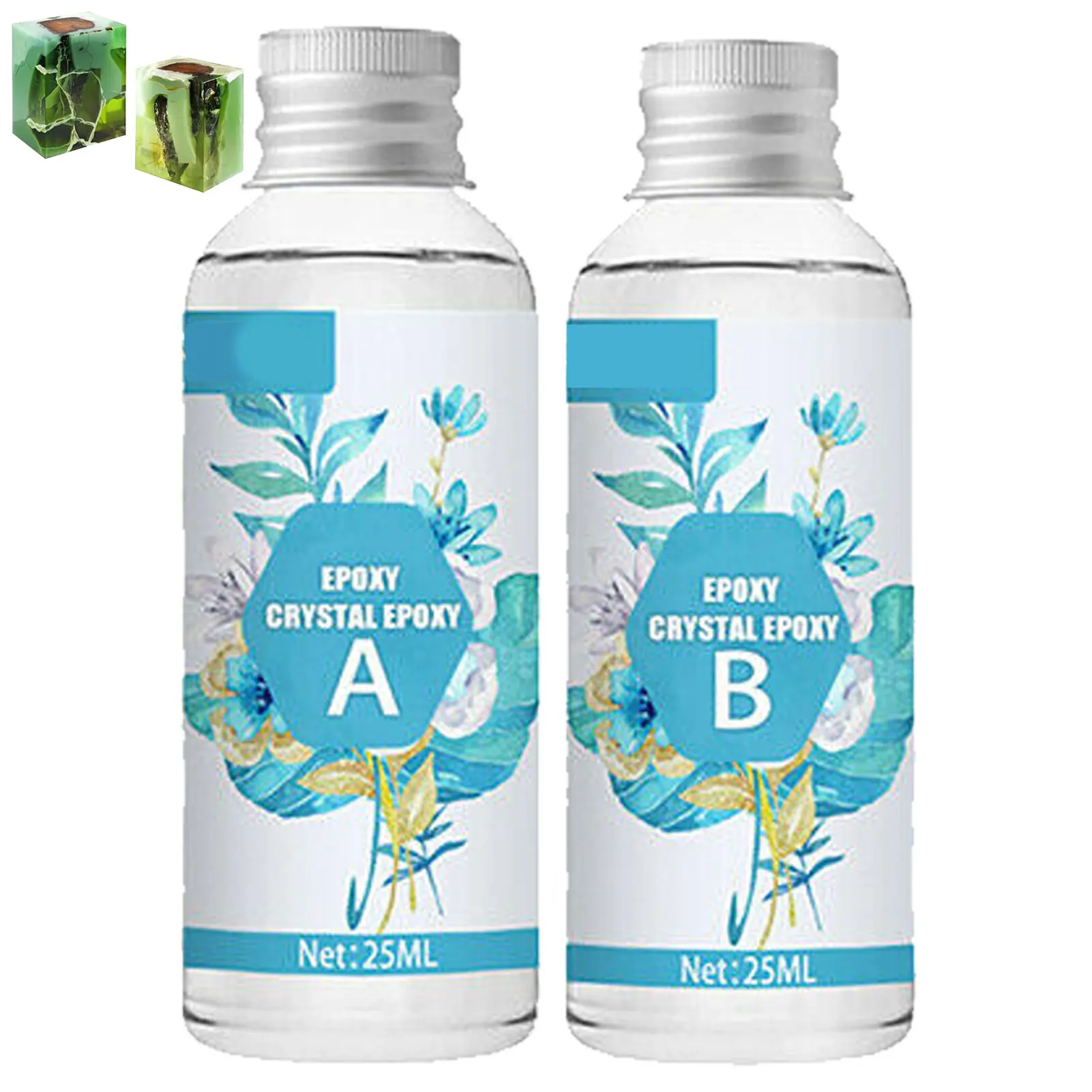 

Набор для изготовления эпоксидной смолы, комплект для начинающих из эпоксидной смолы и отвердителя, прозрачные для ювелирных изделий «сдел...