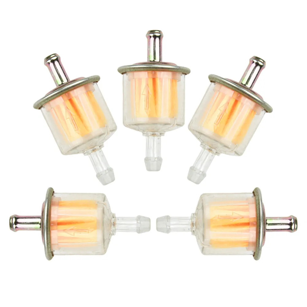 

5pcs 5/16\" Fuel Filters Industrial Motorcycle Universal RV's Inline Gas Fuel Line High Quality Car & Truck Filter Accessories