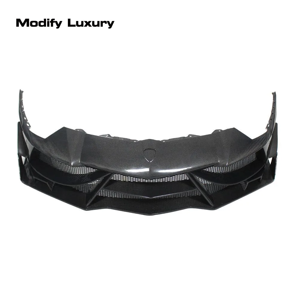 

Black FRP Car Front Bumper for Lam-borg-hini Aventador LP700 New Matt