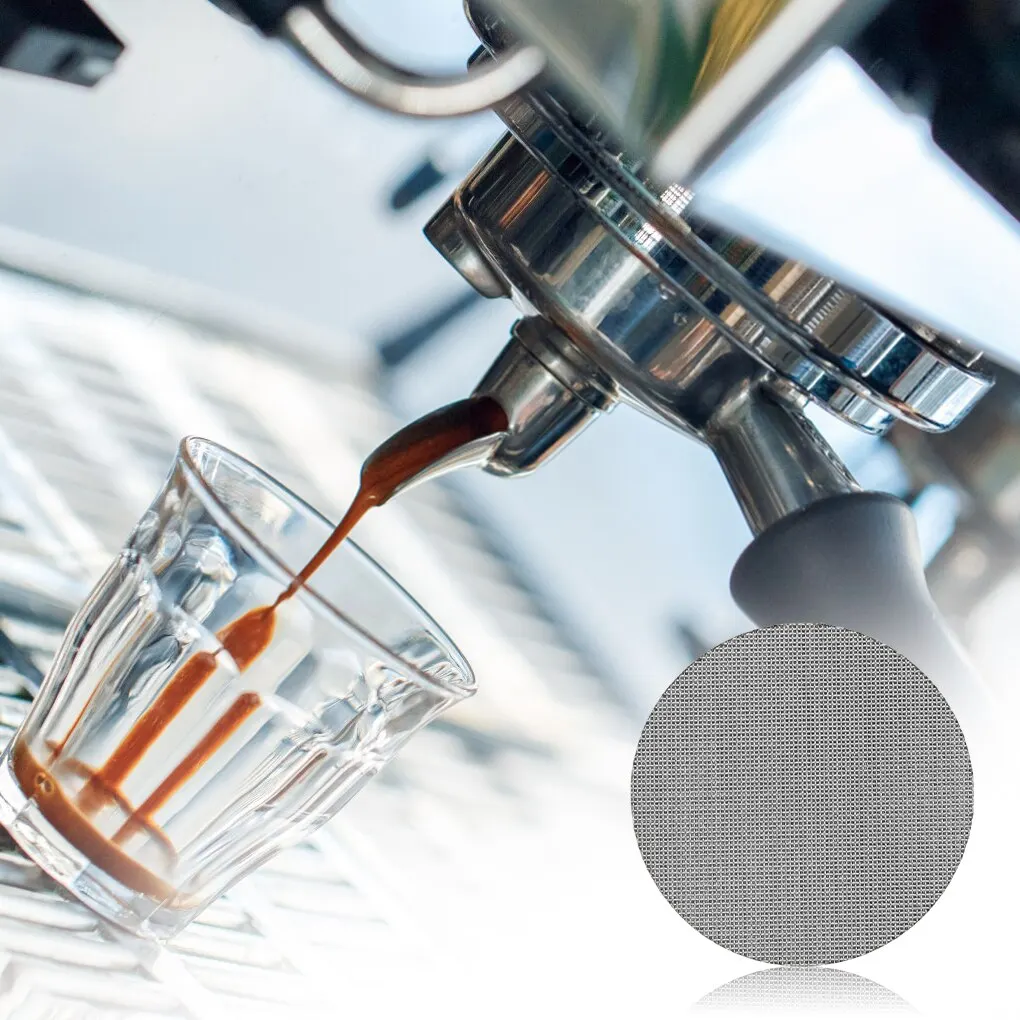 

Фильтр для кофе пластина Замена обратного фильтра сетчатый экран для кофемашины ручка Мульти-Размер кофе шайба экран