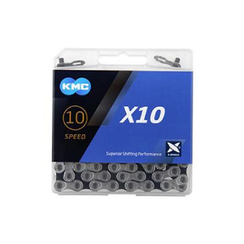 Велосипедная цепь KMC X8 X9 X10 X11 X12 для дорожного велосипеда скоростей 8/9/10/11/12