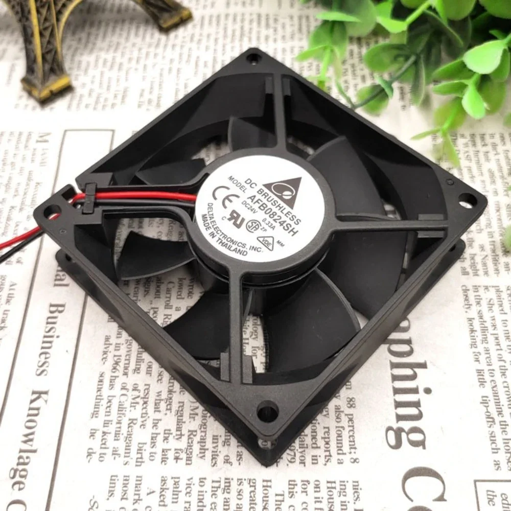 Оригинальный Delta AFB0824SH/VH/HH 2-проводной 3-проводной 8025 24 В 0 33A0 21A 8 см инверторный