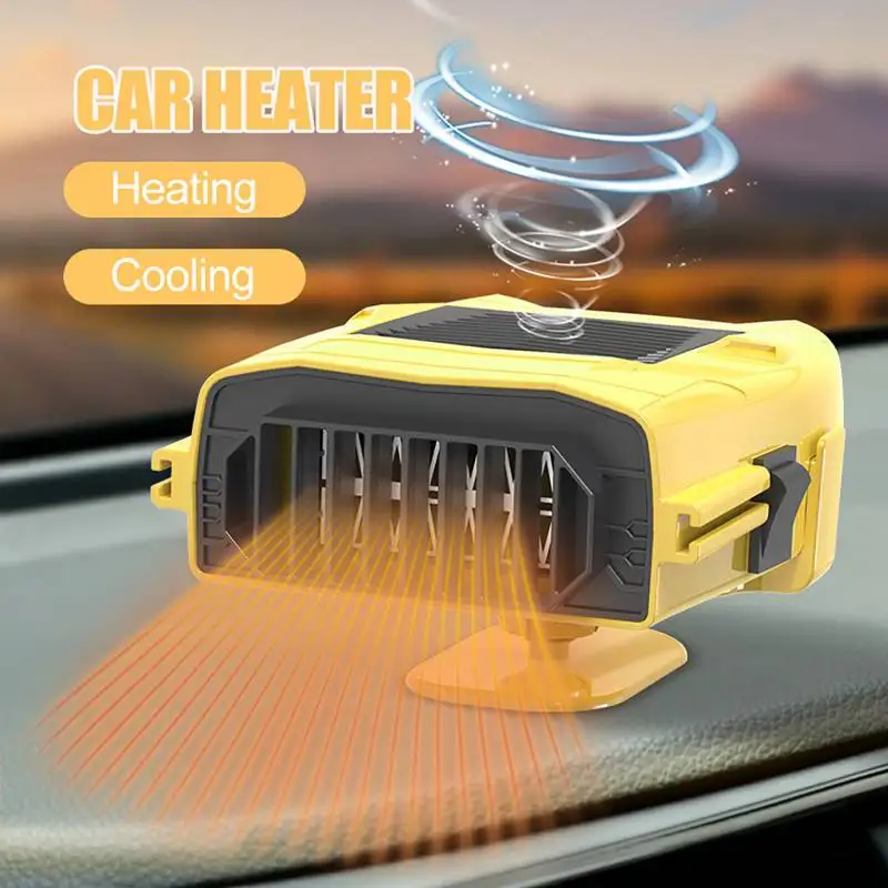 

12V 150W Car Heater Electric Cooling Heating Fan Portable Electric Dryer Windshield Defogging Demister Defroster Trucks Van RV
