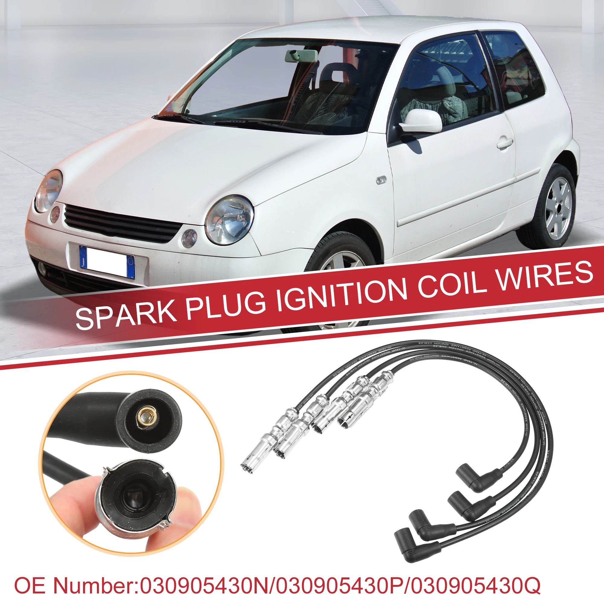 UXCELL 4 шт. Свеча зажигания для Volkswagen Lupo