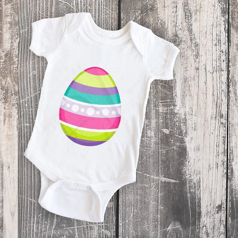 

Easter Tshirt Baby Easter Egg Top Print Pregnancy Funny Mother and Son Clothes Matching Outfits Big Sister Family Boys Casual XL
