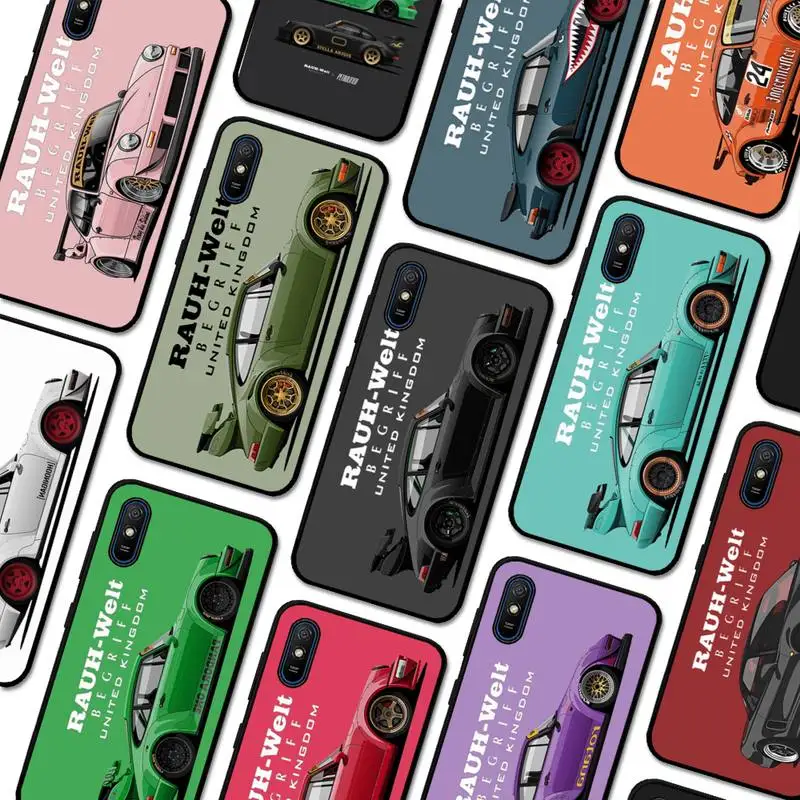 

Японский спортивный автомобиль jdm RWB 911 964 933 окрашенная фотография для Redmi 5 6 7 8 9 A 5plus K20 4X S2 GO 6 K30 pro coque