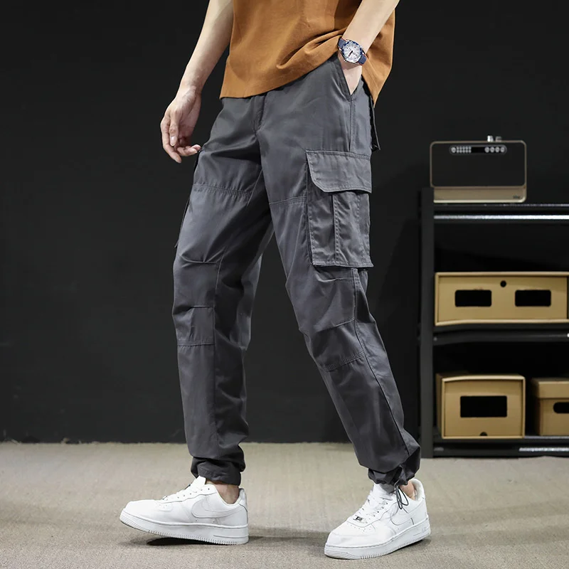 

2023 New Camo Pants Men Army Fashion Man Trousers Long Casual Streetwear Harem Mens Cargo Pants Pantalon Homme