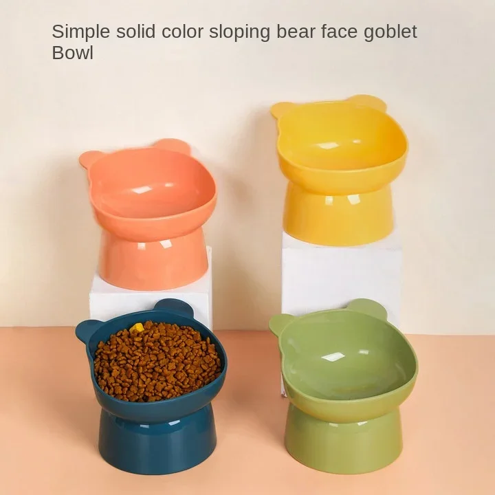 Миска Для Кошек В Скандинавском Стиле С Мультяшной Защитой Шеи И От