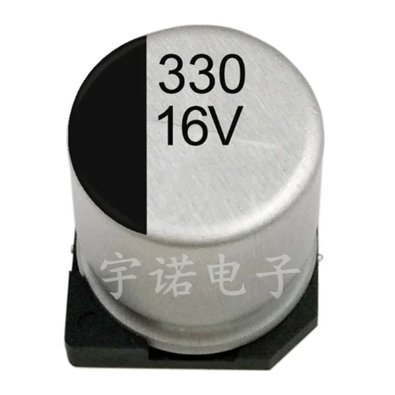 10 шт. SMD 16v330uf алюминиевый электролитический конденсатор патч высокого качества