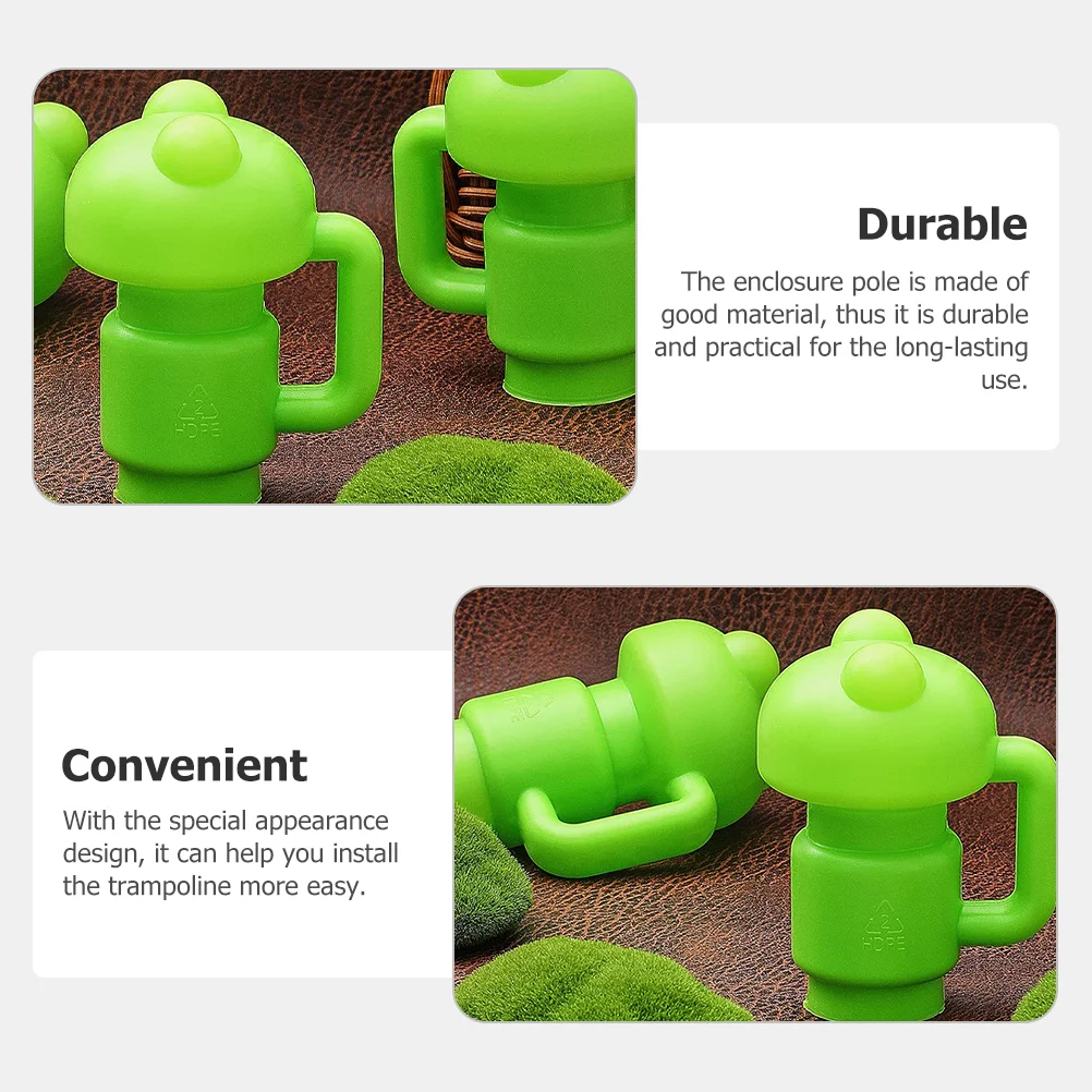 Маленькая крышка стержня Батут Компактная деталь Вещь Пластиковые детали