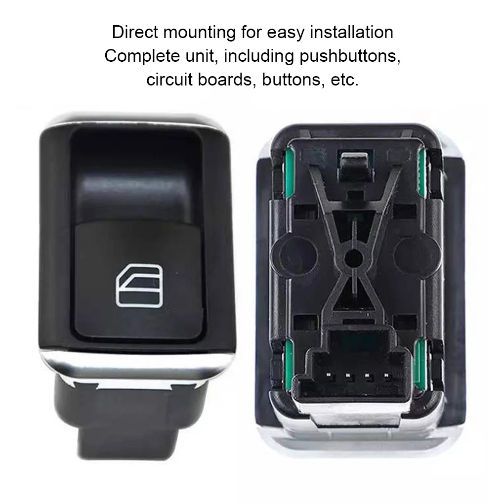 

Car Door Side Power Window Control Switch Automotive Controller Accessory Replacement for C250 C300 C350 C63 W204