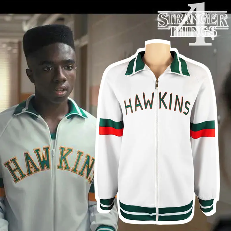 

Stranger Things Season 4 Chrissy Cunningham Cheerleader Cosplay Costume Hawkins High School Lucas Sinclair Jacket Dress Suits