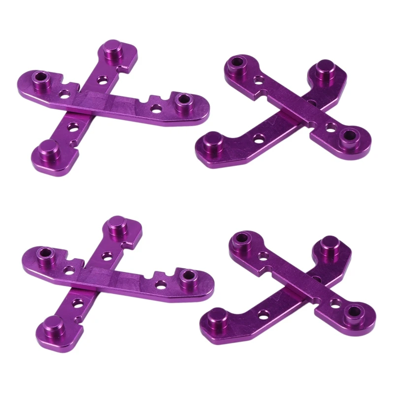 

2X передний и задний поворотный рычаг арматурный комплект с металлическим рукавом вала для Wltoys 144001 124019 124018 обновленные детали для радиоупра...