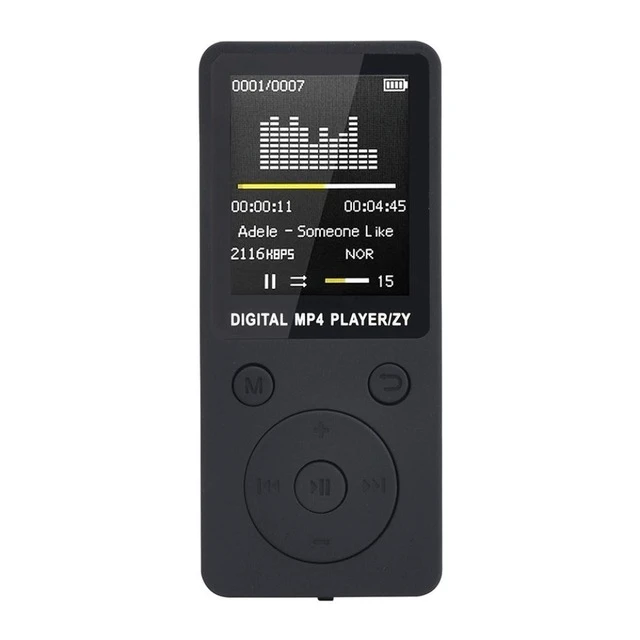 

Portable MP4 Lossless Sound Music Player FM Recorder Walkman Player Mini Support Radio Recording MP3 Music Player