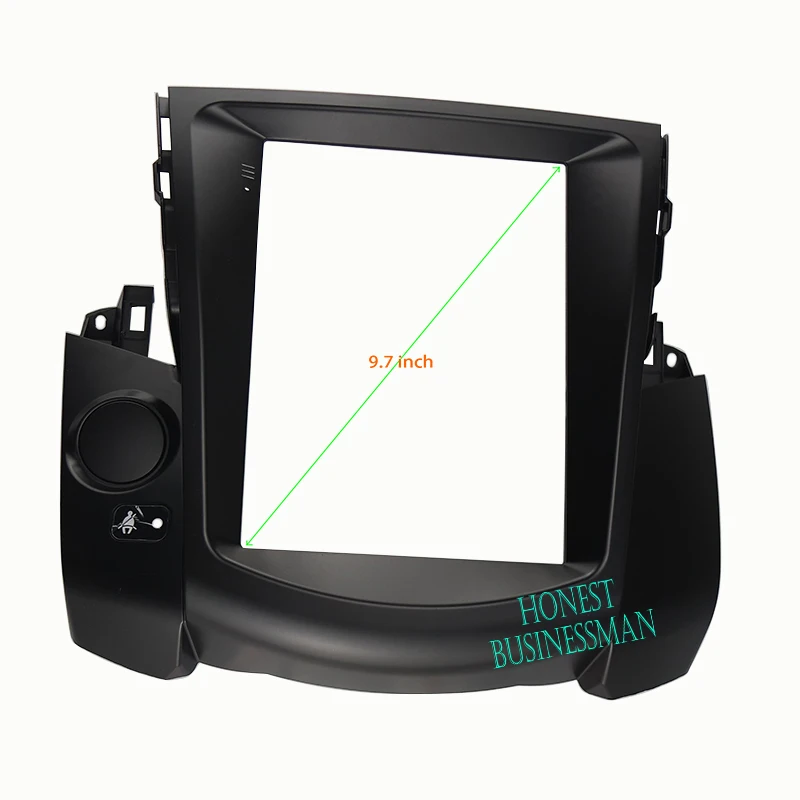 

9.7 Inch Audio Frame Radio Fascia panel is suitable for 2009 TOYOTA RAV4 Install Facia Console Bezel Adapter Plate Trim Cover