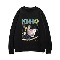 new classic vintage viktor tsoi kino sweatshirt men women rusian rock graphic print pullover male sweatshirts hip hop streetwear