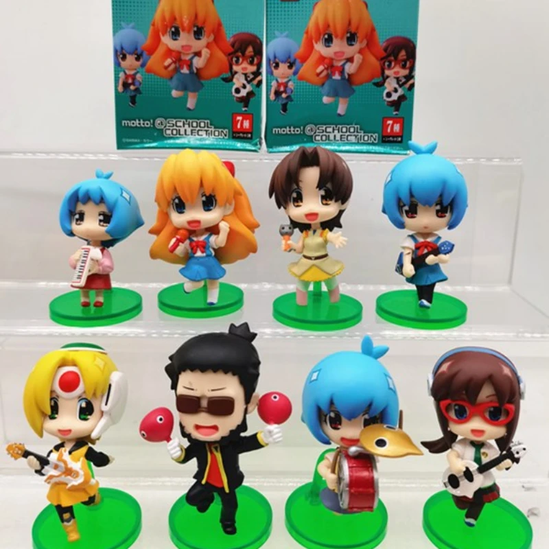 

Оригинальная фигурка Bandai Kawaii из аниме NEON GENESIS EVANGELION EVA H J F G Ayanami Ikari Shinji King, милые экшн-фигурки Chibi, игрушки