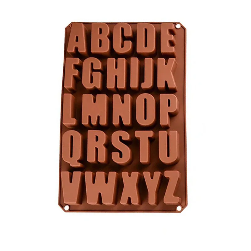 Формы из силикона для бетона букв алфавита, формы для чисел из гипса, заглавные буквы, строчные буквы, цифры.