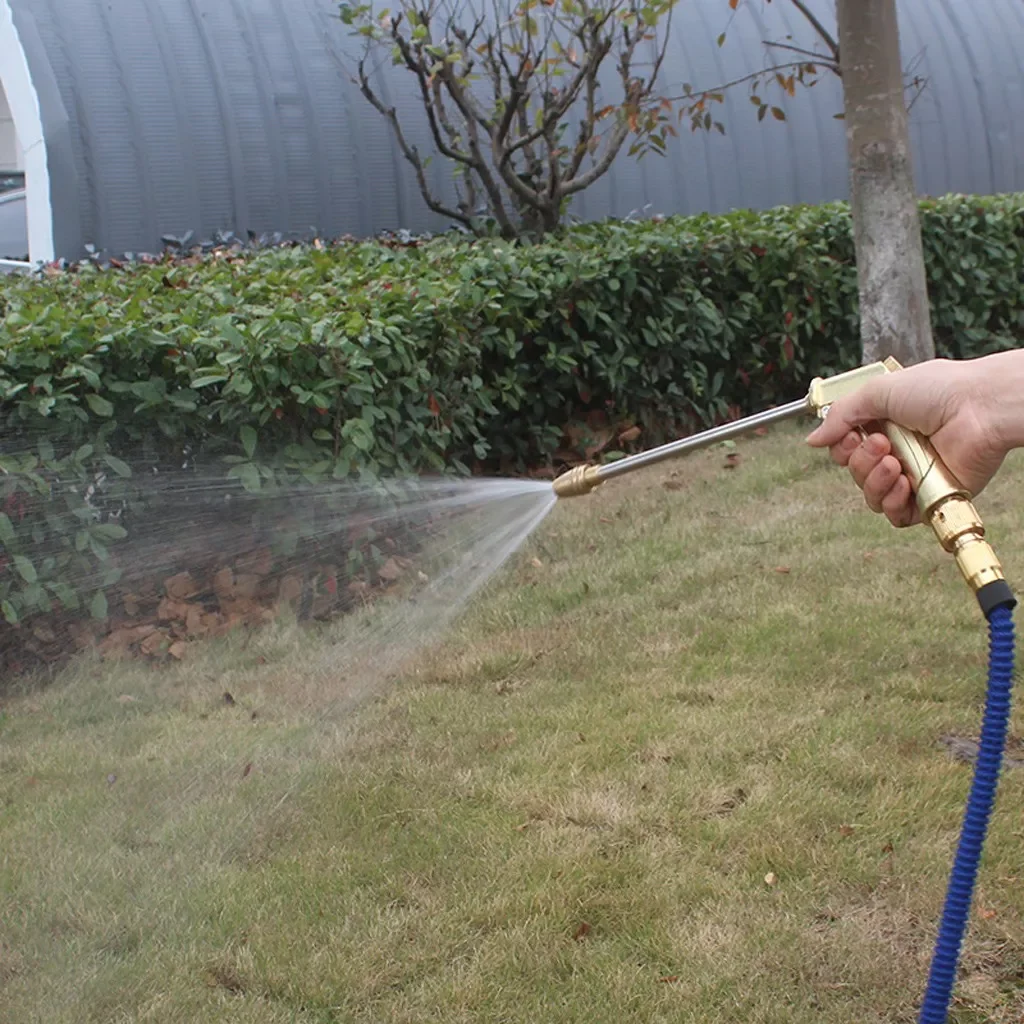 

Насадка для шланга высокого давления, садовый шланг с длинным распылителем, распылитель для мойки газона, машины