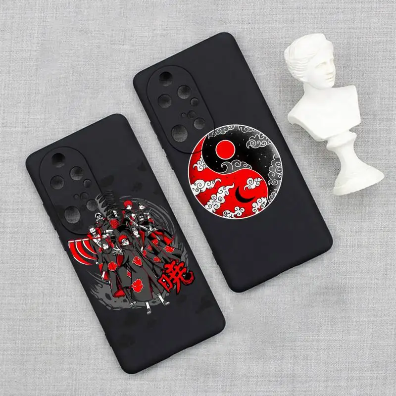 

Anime Naruto Itachi Toys Phone Case For Huawei P20 P30 P40 P50 Lite E P Mate 50 40 30 20 Pro Soft Cover