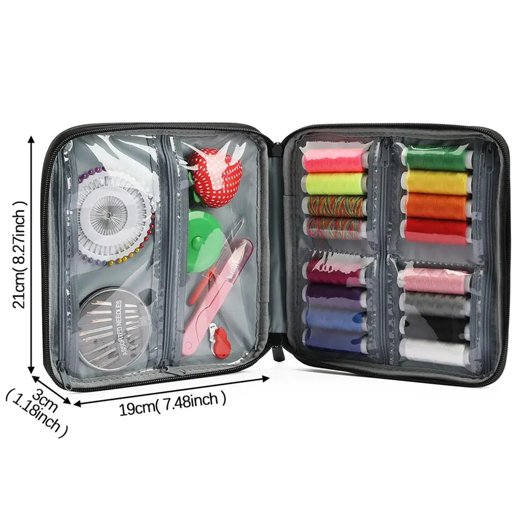 

Набор для шитья «сделай сам», многоцветная сумка для хранения ниток, тканевые инструменты для шитья, аксессуары, наборы для шитья для взросл...