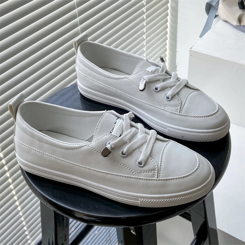 

Summer New 2023 Women White Shoes Personality Fashion Simple Leisure Travel Japanese Womens Sneakers Casual Female Sneakers