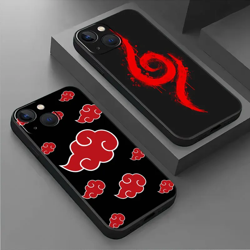 

Naruto Logo Cool Case For Apple iPhone 14 13 11 12 Pro XR X XS 13Pro 12Mini 13Mini 7 8 Plus SE 2022 Black Soft Phone Funda