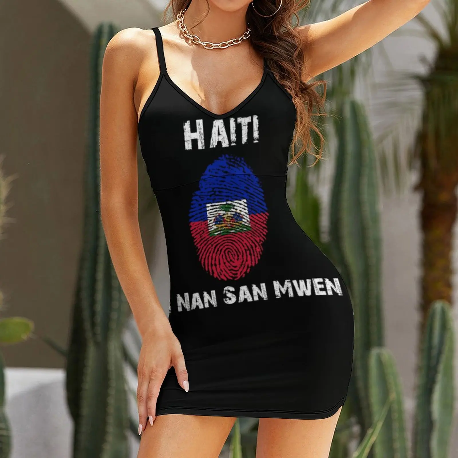 Гаити Li Nan San Mwen с идентификацией по отпечатку пальца уникальное Сексуальное