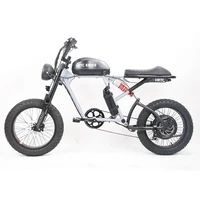 20 super ebike 48v1500w high power motor30ah 60ah off road all terrain soft tail electric retro motorcycle bicycle
