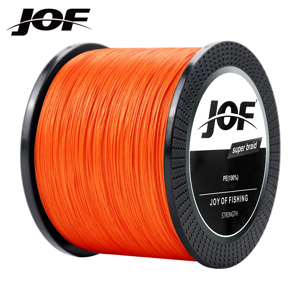 

JOF Fishing Line 8 Strand PE Carp Braided Line Peche Sea Multifilamento Cord 22~88LB 1000M 500M 300M Pesca Fly