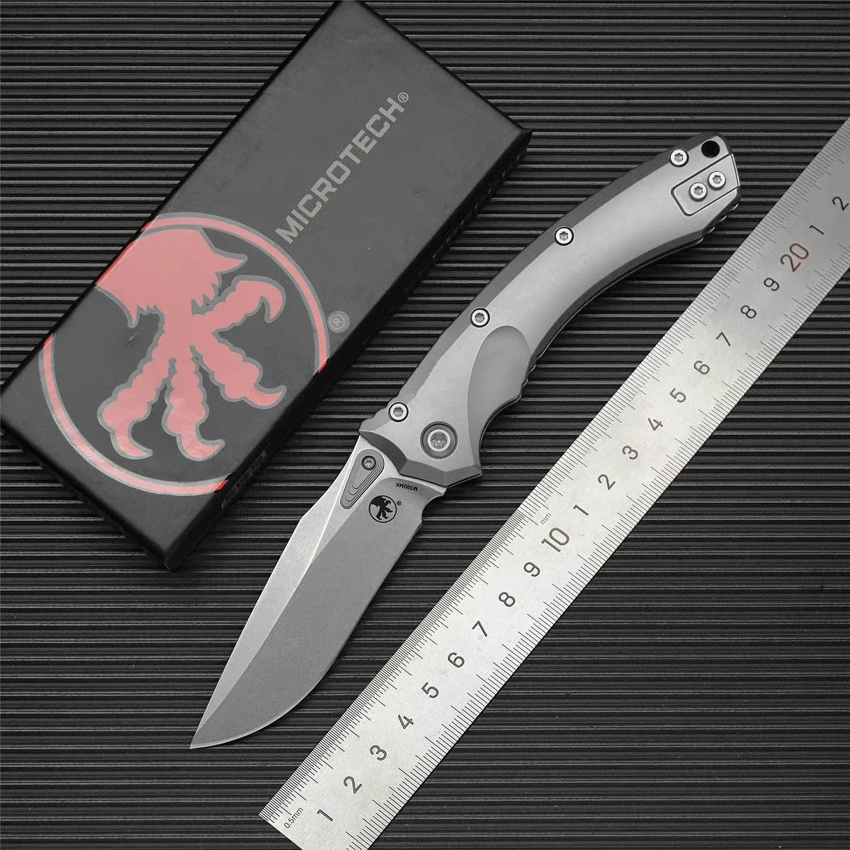 MICROTECH-амфибия ручка из титанового сплава складной нож M390 стальной карманный